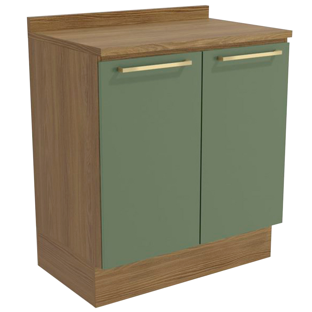Balcão com Tampo 2 Portas 80cm Botanic Kappesberg